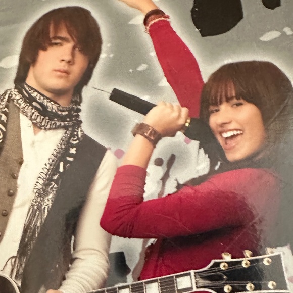 Disney Camp Rock Jonas Brothers Demi Lovato 3 Pack Folders New in Package - Picture 5 of 11